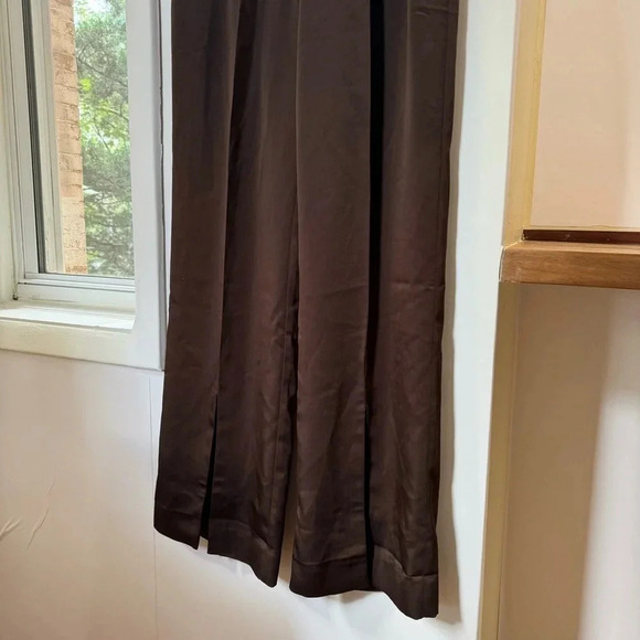 New Favorite Daughter Anthropologie The Favorite Pants Split High Rise Brown 0 - Picture 6 of 17
